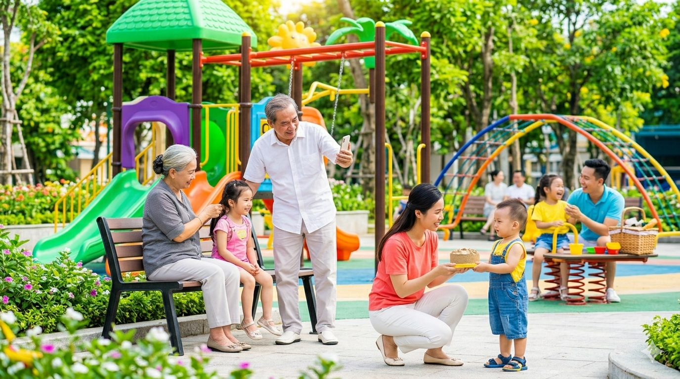 Nuôi con bằng yêu thương: Nền tảng của an toàn cảm xúc