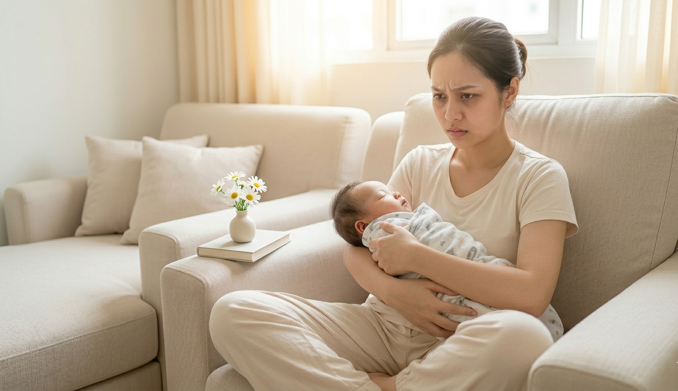 Làm sao để vượt qua trầm cảm sau sinh?