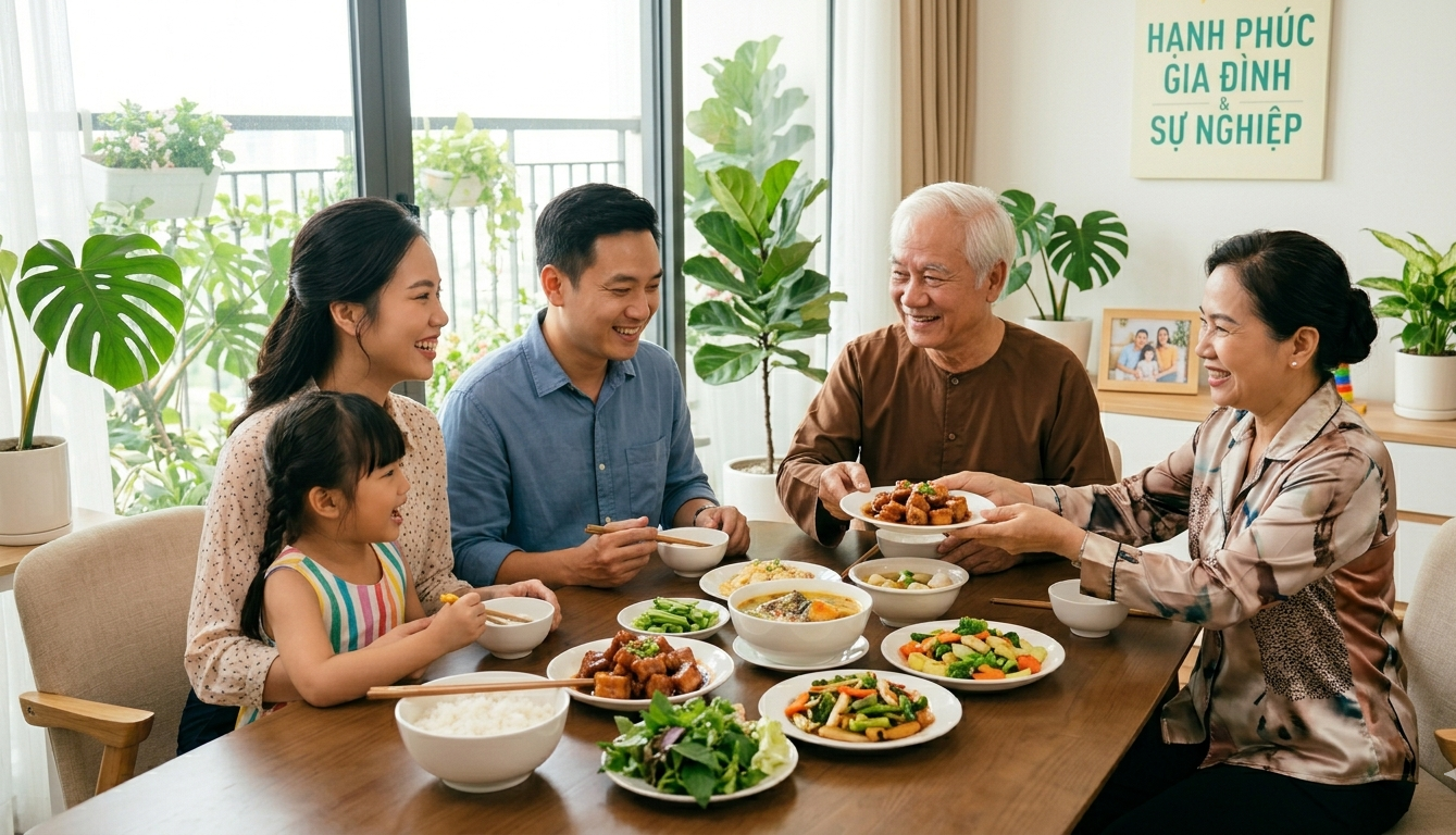 Bí quyết cân bằng giữa sự nghiệp và gia đình cho nàng dâu hiện đại