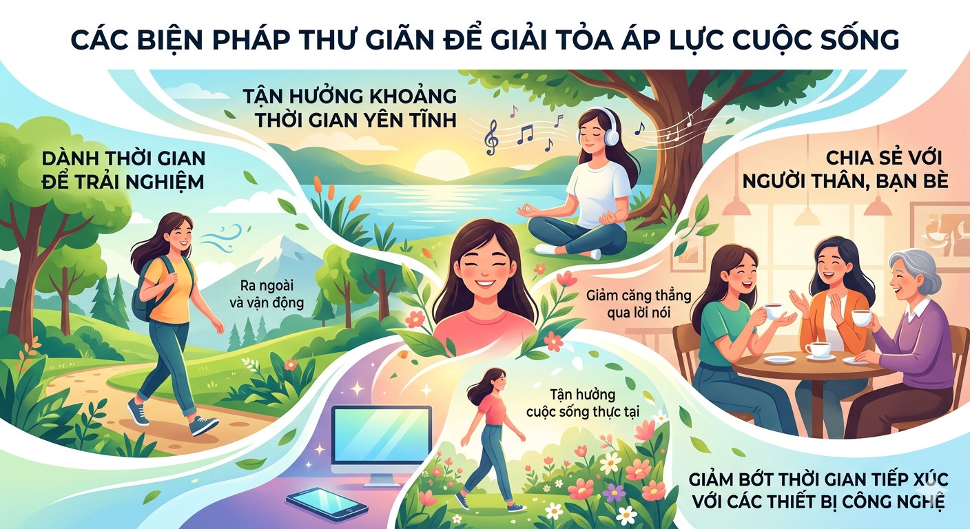 Cách thư giãn tinh thần giúp bạn nhẹ nhàng hơn trong cuộc sống