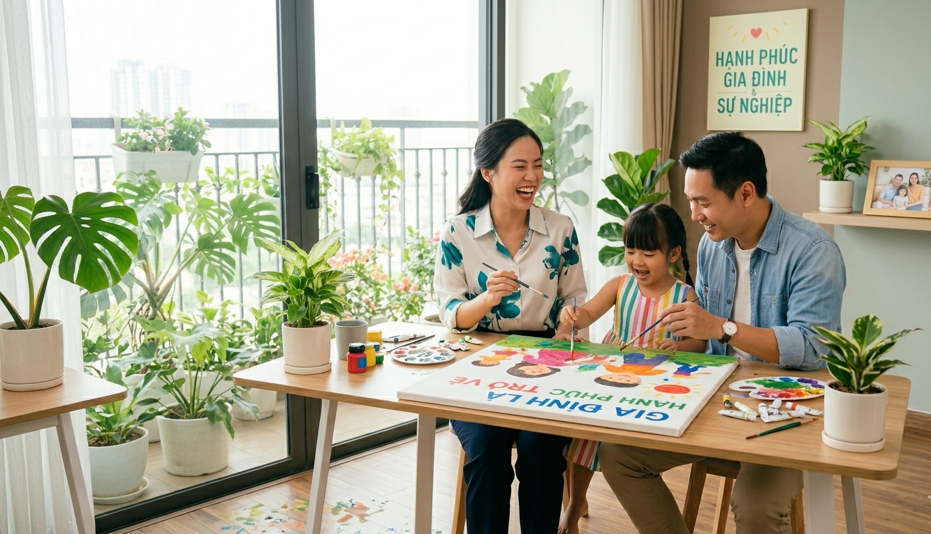 Bí quyết cân bằng giữa sự nghiệp và gia đình cho nàng dâu hiện đại