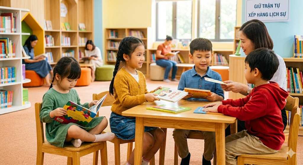 Cách để con trở thành người lịch sự khi ở nơi công cộng